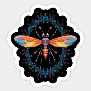 Mosquito Halloween Sticker